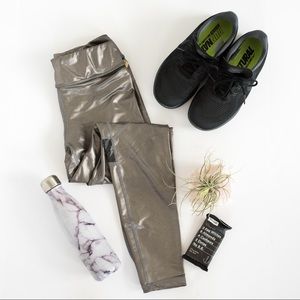 Alala Metallic and Mesh Legging